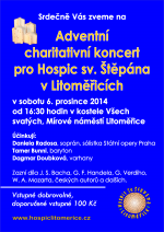 Benefin koncert pro Hospic sv. tpna