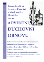 Adventn duchovn obnova 