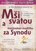 Modlitba za Synodu Modlitba za Synodu
