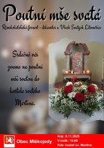 Poutn me svat v kostele sv. Martina v Mlkojedech 