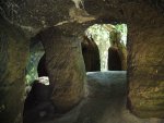Pusté jeskyně - letošní tábořiště u řeky Svitávky u Cvikova