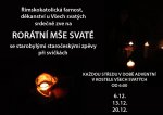 Rorátní mše svatá Rorátní mše svatá